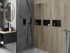 Mexen X-Wall-NR Półka Wnękowa Bez Kołnierza 30 X 20 Cm, Czarna - 1971302010 -123Łazienka Sklep mexen x wall nr polka wnekowa bez kolnierza 30 x 20 cm czarna 1971302010 3