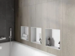 Mexen X-Wall-NR Półka Wnękowa Bez Kołnierza 30 X 30 Cm, Biała - 1921303010 -123Łazienka Sklep mexen x wall nr polka wnekowa bez kolnierza 30 x 30 cm biala 1921303010 6