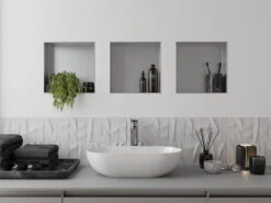 Mexen X-Wall-NR Półka Wnękowa Bez Kołnierza 30 X 30 Cm, Inox - 1911303010 -123Łazienka Sklep mexen x wall nr polka wnekowa bez kolnierza 30 x 30 cm inox 1911303010 4