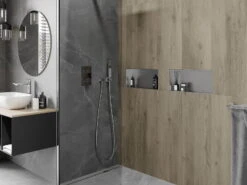 Mexen X-Wall-NR Półka Wnękowa Bez Kołnierza 45 X 20 Cm, Inox - 1911452010 -123Łazienka Sklep mexen x wall nr polka wnekowa bez kolnierza 45 x 20 cm inox 1911452010 2