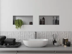 Mexen X-Wall-NR Półka Wnękowa Bez Kołnierza 45 X 20 Cm, Inox - 1911452010 -123Łazienka Sklep mexen x wall nr polka wnekowa bez kolnierza 45 x 20 cm inox 1911452010 3