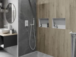 Mexen X-Wall-NR Półka Wnękowa Bez Kołnierza 45 X 30 Cm, Biała - 1921453010 -123Łazienka Sklep mexen x wall nr polka wnekowa bez kolnierza 45 x 30 cm biala 1921453010 2