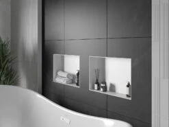 Mexen X-Wall-NR Półka Wnękowa Bez Kołnierza 45 X 30 Cm, Biała - 1921453010