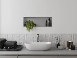 Mexen X-Wall-NR Półka Wnękowa Bez Kołnierza 60 X 20 Cm, Inox - 1911602010 -123Łazienka Sklep mexen x wall nr polka wnekowa bez kolnierza 60 x 20 cm inox 1911602010 3