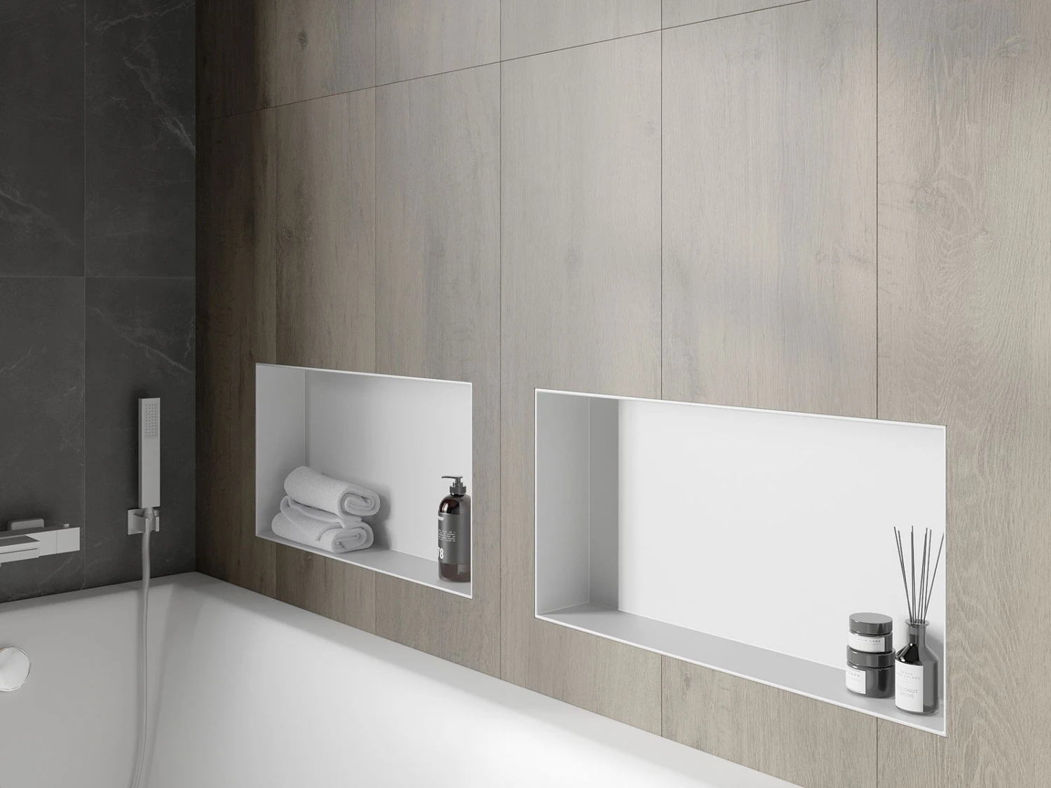 Mexen X-Wall-NR Półka Wnękowa Bez Kołnierza 60 X 30 Cm, Biała - 1921603010 10 Mexen X-Wall-NR Półka Wnękowa Bez Kołnierza 60 X 30 Cm, Biała - 1921603010 - obrazek 10