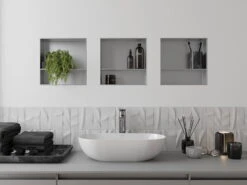 Mexen X-Wall-NR Półka Wnękowa Bez Kołnierza Z Półką 30 X 30 Cm, Inox - 1911303010S -123Łazienka Sklep mexen x wall nr polka wnekowa bez kolnierza z polka 30 x 30 cm inox 1911303010s 4