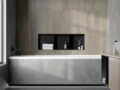 Mexen X-Wall-NR Półka Wnękowa Bez Kołnierza Z Półką 90 X 30 Cm, Czarna - 1971903010S -123Łazienka Sklep mexen x wall nr polka wnekowa bez kolnierza z polka 90 x 30 cm czarna 1971903010s 5