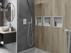 Mexen X-Wall-R Półka Wnękowa Z Kołnierzem 30 X 30 Cm, Biała - 1920303010 -123Łazienka Sklep mexen x wall r polka wnekowa z kolnierzem 30 x 30 cm biala 1920303010 3