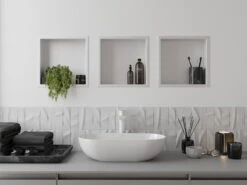 Mexen X-Wall-R Półka Wnękowa Z Kołnierzem 30 X 30 Cm, Biała - 1920303010 -123Łazienka Sklep mexen x wall r polka wnekowa z kolnierzem 30 x 30 cm biala 1920303010 4