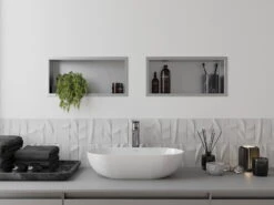 Mexen X-Wall-R Półka Wnękowa Z Kołnierzem 45 X 20 Cm, Inox - 1910452010 -123Łazienka Sklep mexen x wall r polka wnekowa z kolnierzem 45 x 20 cm inox 1910452010 3