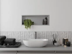 Mexen X-Wall-R Półka Wnękowa Z Kołnierzem 60 X 20 Cm, Inox - 1910602010 -123Łazienka Sklep mexen x wall r polka wnekowa z kolnierzem 60 x 20 cm inox 1910602010 3