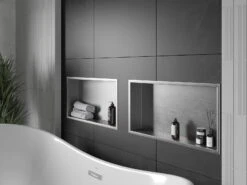 Mexen X-Wall-R Półka Wnękowa Z Kołnierzem 60 X 30 Cm, Inox - 1910603010 -123Łazienka Sklep mexen x wall r polka wnekowa z kolnierzem 60 x 30 cm inox 1910603010 6