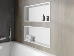 Mexen X-Wall-R Półka Wnękowa Z Kołnierzem 75 X 30 Cm, Biała - 1920753010 -123Łazienka Sklep mexen x wall r polka wnekowa z kolnierzem 75 x 30 cm biala 1920753010 10