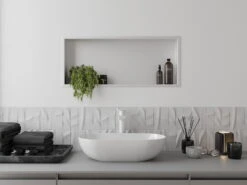 Mexen X-Wall-R Półka Wnękowa Z Kołnierzem 75 X 30 Cm, Biała - 1920753010 -123Łazienka Sklep mexen x wall r polka wnekowa z kolnierzem 75 x 30 cm biala 1920753010 3