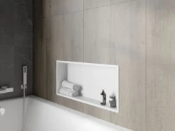 Mexen X-Wall-R Półka Wnękowa Z Kołnierzem 75 X 30 Cm, Biała - 1920753010 -123Łazienka Sklep mexen x wall r polka wnekowa z kolnierzem 75 x 30 cm biala 1920753010 5