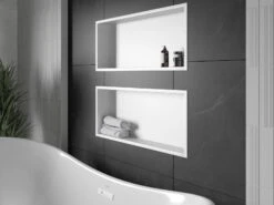 Mexen X-Wall-R Półka Wnękowa Z Kołnierzem 75 X 30 Cm, Biała - 1920753010 -123Łazienka Sklep mexen x wall r polka wnekowa z kolnierzem 75 x 30 cm biala 1920753010 6