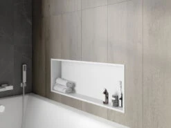 Mexen X-Wall-R Półka Wnękowa Z Kołnierzem 90 X 30 Cm, Biała - 1920903010 12 Mexen X-Wall-R Półka Wnękowa Z Kołnierzem 90 X 30 Cm, Biała - 1920903010 -123Łazienka Sklep mexen x wall r polka wnekowa z kolnierzem 90 x 30 cm biala 1920903010 5