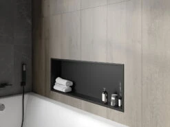 Mexen X-Wall-R Półka Wnękowa Z Kołnierzem 90 X 30 Cm, Czarna - 1970903010 -123Łazienka Sklep mexen x wall r polka wnekowa z kolnierzem 90 x 30 cm czarna 1970903010 5