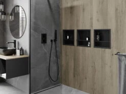 Mexen X-Wall-R Półka Wnękowa Z Kołnierzem I Półką 30 X 30 Cm, Czarna - 1970303010S 11 Mexen X-Wall-R Półka Wnękowa Z Kołnierzem I Półką 30 X 30 Cm, Czarna - 1970303010S -123Łazienka Sklep mexen x wall r polka wnekowa z kolnierzem i polka 30 x 30 cm czarna 1970303010s 3