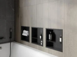 Mexen X-Wall-R Półka Wnękowa Z Kołnierzem I Półką 30 X 30 Cm, Czarna - 1970303010S 14 Mexen X-Wall-R Półka Wnękowa Z Kołnierzem I Półką 30 X 30 Cm, Czarna - 1970303010S -123Łazienka Sklep mexen x wall r polka wnekowa z kolnierzem i polka 30 x 30 cm czarna 1970303010s 6