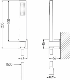 Mexen Zero R02 Zestaw Wannowy, Chrom - 71103R02-00 -123Łazienka Sklep mexen zero r02 zestaw wannowy chrom 71103r02 00 2