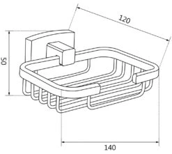 Mexen Zoja Mydelniczka, Czarna - 7019151-70